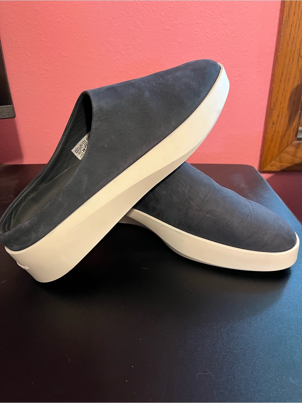 Slip-On Shoes in Blue - Women 8 / Men 6.5